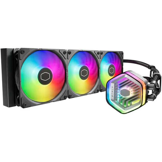 Cooler Master MasterLiquid Refrigeración Líquida CPU 360mm Aluminio 3 Ventiladores ARGB