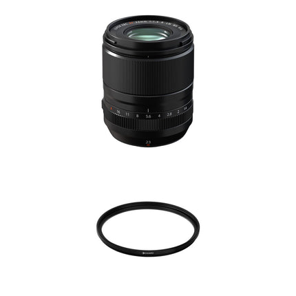 FUJIFILM XF 23mm f/1.4 R LM WR Lente con filtro UV 58mm