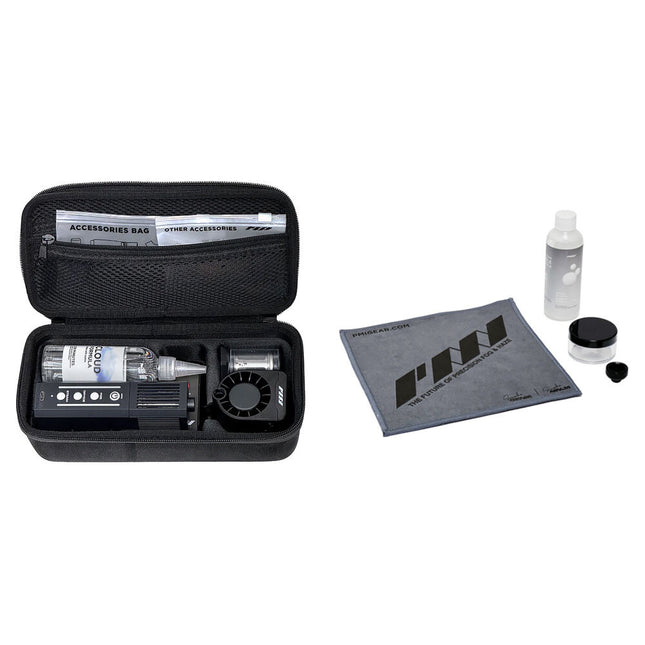 PMI Smoke Ninja Pro Kit de Humo Portátil con Nozzle de Burbujas y 3 Minutos de Salida Continua