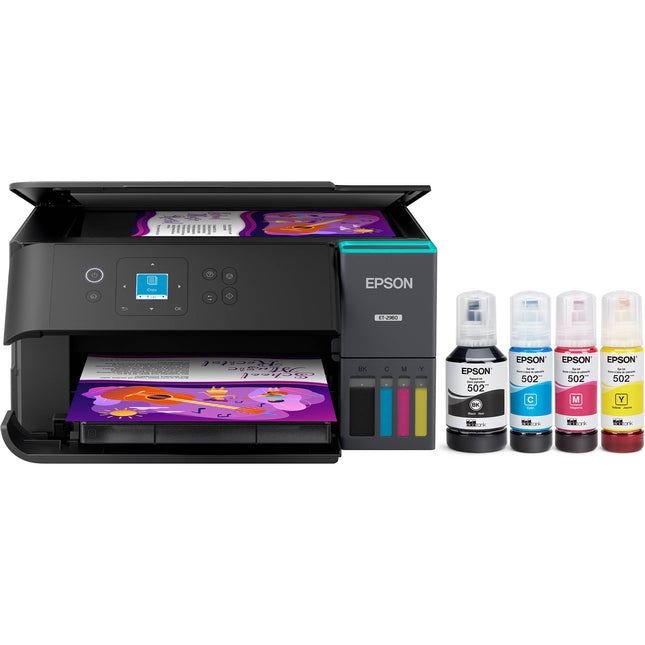 Epson ET-2980 Impresora multifunción color inalámbrica Supertank 4800x1200 dpi bandeja 100 hojas
