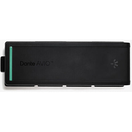 Audinate AVIO-A-2IN-EB Adaptador Dante 2 Canales Entrada Analógica 32-Bit 96 kHz