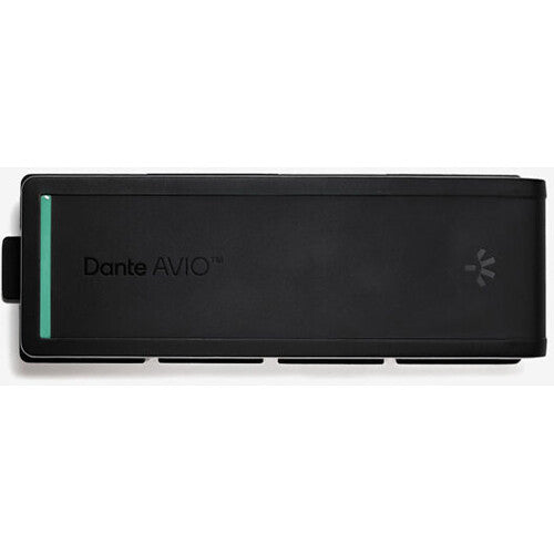 Audinate AVIO-A-2IN-EB Adaptador Dante 2 Canales Entrada Analógica 32-Bit 96 kHz