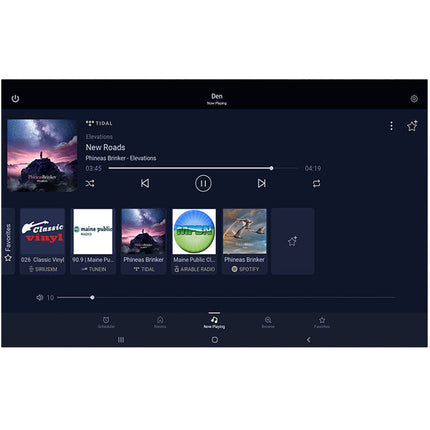 Russound XTS7 Controlador de Pantalla Táctil 7 Pulg WXGA Montaje Mural