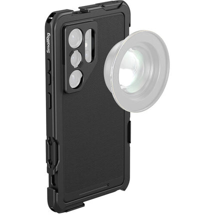 SmallRig Video Cage Kit para Samsung Galaxy S25 Ultra con Montaje 17mm y Adaptador Filtro 67mm