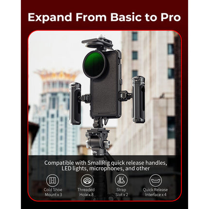 SmallRig FilMov adaptador magnético 67mm para Samsung S25 Ultra funda rápida