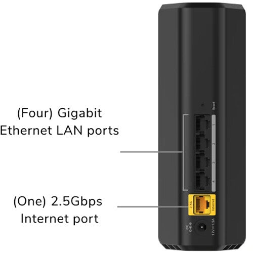 Netgear Nighthawk RS100 BE3600 Router Inalámbrico Dual-Banda Wi-Fi 7 3.6 Gb/s 2000 pies²