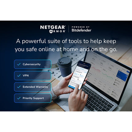 Netgear Nighthawk RS100 BE3600 Router Inalámbrico Dual-Banda Wi-Fi 7 3.6 Gb/s 2000 pies²