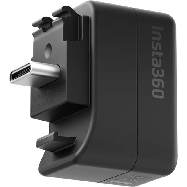 Adaptador de Micrófono Insta360 para X5 con Conector USB-C y Puerto 3.5mm