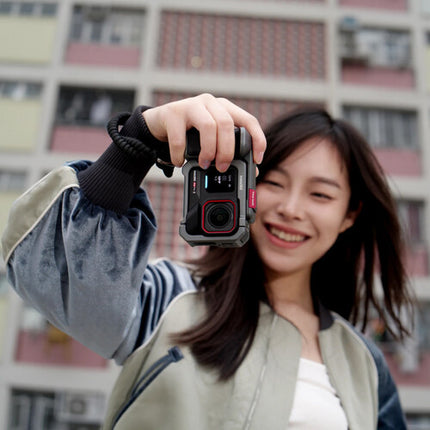 Insta360 Xplorer Grip Kit para Ace Pro y Ace Pro 2 con botón de disparo y correa de muñeca