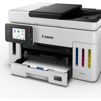 Canon MAXIFY GX6120 Impresora Multifuncional Color Wireless con Tanque Mega 250 Hojas Kit de Tintas GI-26