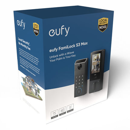 eufy Security FamiLock S3 Max cerradura inteligente video 2K batería 15000mAh