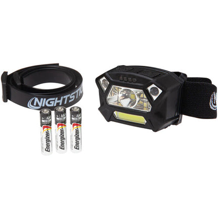 Nightstick NSP-4400B Linterna Frontal Dual 410 Lúmenes Sensor Movimiento