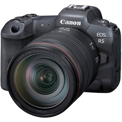 Canon EOS R5 Cámara sin Espejo 45MP Video 8K30 Estabilización 5-Ejes
