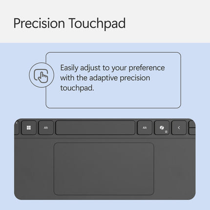 Microsoft 12" Surface Pro Funda Teclado con Teclas Mecánicas y Panel Táctil