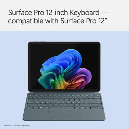 Microsoft 12" Surface Pro Funda Teclado Mecánico con Touchpad y Bisagra 360°