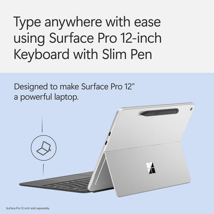 Microsoft 12" Surface Pro Teclado Mecánico Funda con Slim Pen 2 Bluetooth 5.0