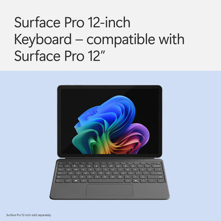 Microsoft 12" Surface Pro Teclado Mecánico Funda con Slim Pen 2 Bluetooth 5.0