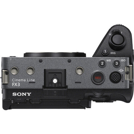 Sony FX3A Cámara de Cine Full Frame 12.1MP 4K 120fps Dual CFexpress
