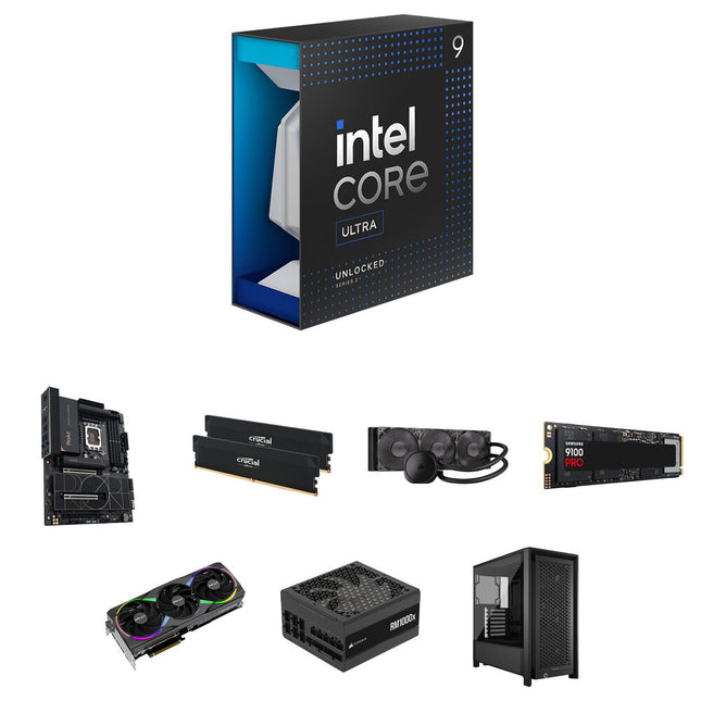 Intel Core Ultra 9 285K PC de torre media con CPU 3.7 GHz y 64GB RAM