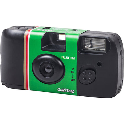 FUJIFILM QuickSnap Flash 400 Cámara Desechable ISO 400 Flash 10 pies 27 exposiciones 2 unidades