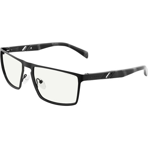 GUNNAR Fremont Gafas con Cristales Claros Montura Onyx Protección UV Tri-Fold Estuche