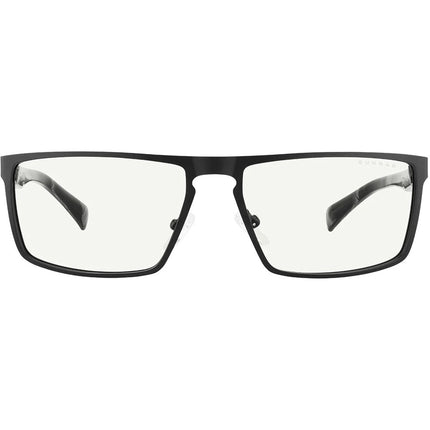 GUNNAR Fremont Gafas con Cristales Claros Montura Onyx Protección UV Tri-Fold Estuche