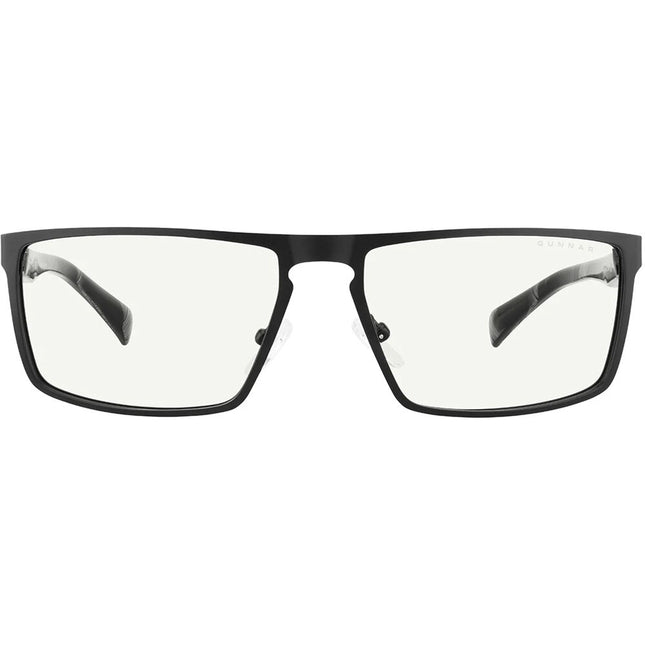 GUNNAR Fremont Gafas con Cristales Claros Montura Onyx Protección UV Tri-Fold Estuche