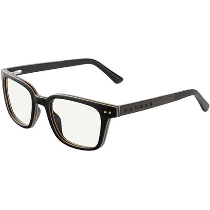 GUNNAR Muir Gafas Madera Ébano Bloqueo 20% Luz Azul Pro Lens