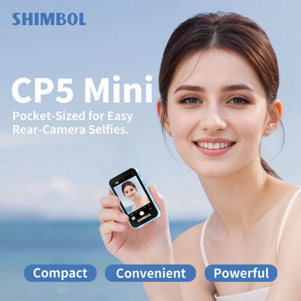 Shimbol Smartphone Monitor para Selfies 2.2" LCD Resolución 480x800 Azul