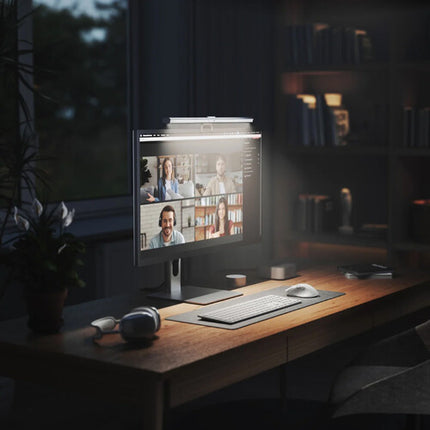 ALOGIC Illuminate Barra de Luz con Webcam 4K Autofoco 12MP 2800-6500K Control Remoto