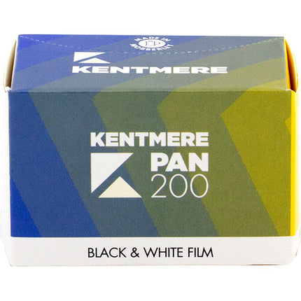 Kentmere PAN 200 Película Negativa Blanco y Negro 35mm ISO 200 36 exposiciones