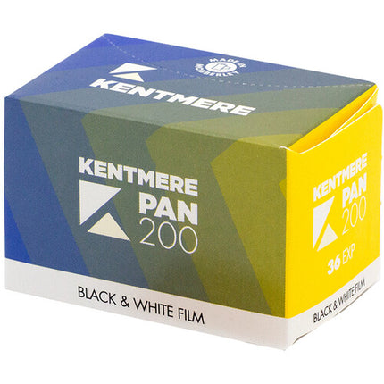 Kentmere PAN 200 Película Negativa Blanco y Negro 35mm ISO 200 36 exposiciones