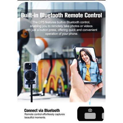 Shimbol CP5 Monitor Smartphone Cámara Trasera 5" Full HD Bluetooth Funda Azul Magnética