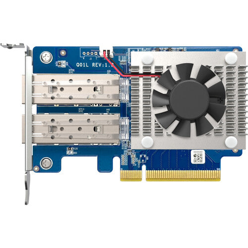 QNAP QXG-10G2SF-NXE Adaptador de Red 2 Puertos 10G SFP+ PCIe 3.0 x8 20 Gb/s Total