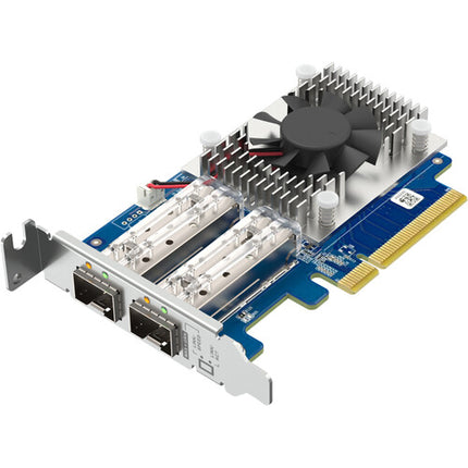 QNAP QXG-10G2SF-NXE Adaptador de Red 2 Puertos 10G SFP+ PCIe 3.0 x8 20 Gb/s Total
