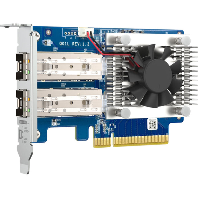 QNAP QXG-10G2SF-NXE Adaptador de Red 2 Puertos 10G SFP+ PCIe 3.0 x8 20 Gb/s Total
