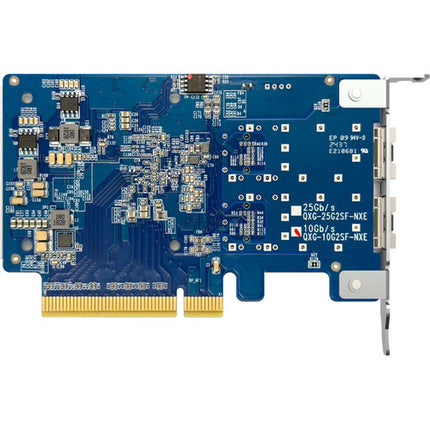 QNAP QXG-10G2SF-NXE Adaptador de Red 2 Puertos 10G SFP+ PCIe 3.0 x8 20 Gb/s Total