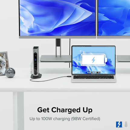 Plugable estación de acoplamiento Thunderbolt 4 16 en 1 4K 60Hz 2 Ethernet