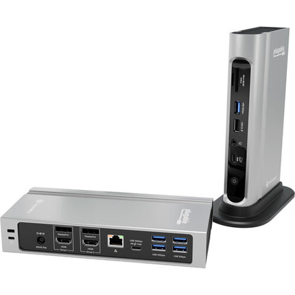 Plugable estación de acoplamiento Thunderbolt 4 16 en 1 4K 60Hz 2 Ethernet