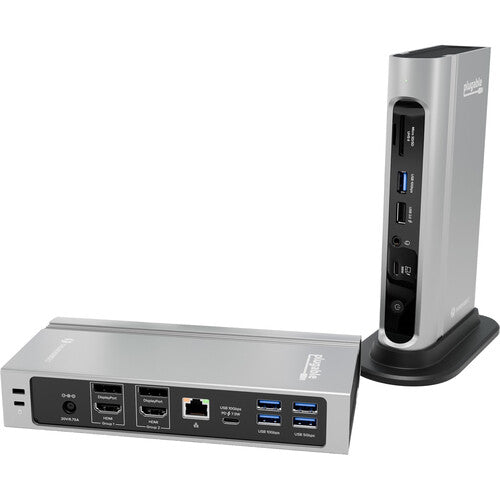 Plugable estación de acoplamiento Thunderbolt 4 16 en 1 4K 60Hz 2 Ethernet