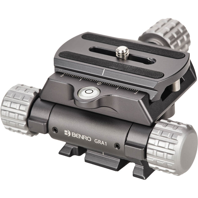 Benro GRA1 Adaptador de Rotación con Engranaje 360° Compacto y Ligero