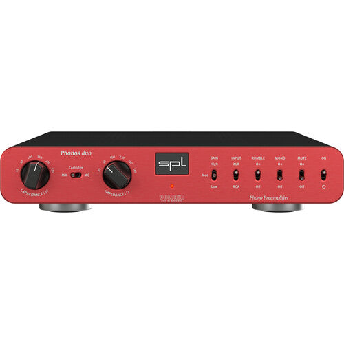 SPL Phonos duo Preamplificador Phono RIAA Profesional con 2 Entradas XLR