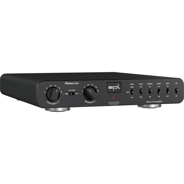 SPL Phonos duo RIAA Preamplificador de fono con 2 XLR entradas negras