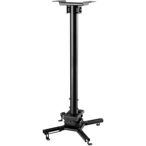 Mount-It Soporte de Techo para Proyector Extensión 23.8 a 35.6 pulgadas Giratorio 360°
