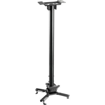 Mount-It! Soporte de Techo para Proyector Extensión 29.3 a 45.1 Pulgadas Rotación 360° y Diseño Inclinable