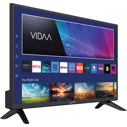 Supersonic SC-2420VTV TV LED Smart 24 Pulgadas HD 1366x768 Wi-Fi 4 HDMI ARC
