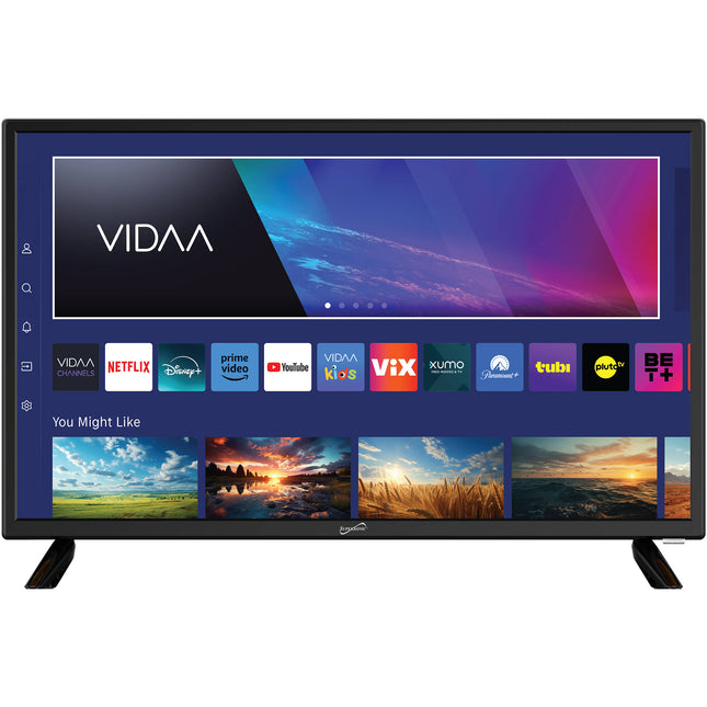Supersonic SC-2420VTV TV LED Smart 24 Pulgadas HD 1366x768 Wi-Fi 4 HDMI ARC