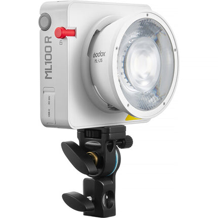 Godox ML100R Luz LED Portátil RGB Kit Con Lentes 15 Y 36° Y Empuñadura V-Mount