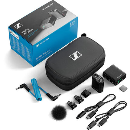 Sennheiser Profile Micrófono Inalámbrico Clip-On 7h Batería 800ft Alcance