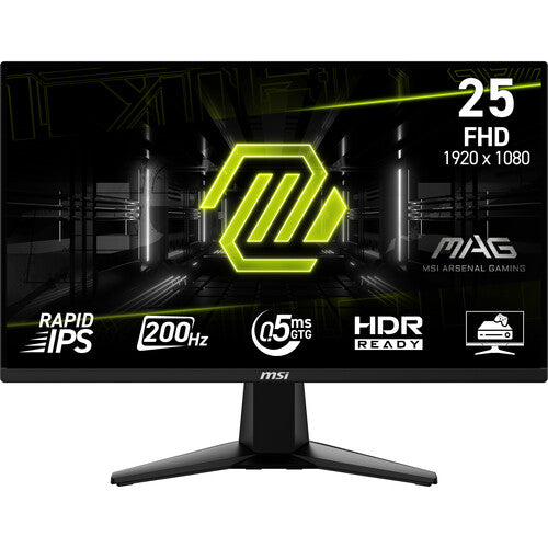 MSI MAG 255F E20 Monitor Gaming 24.5" Full HD 200 Hz HDR 0.5 ms